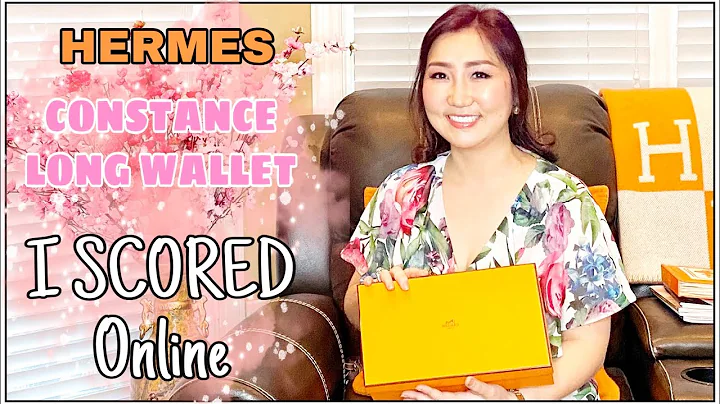 UNBOXING HERMES CONSTANCE LONG WALLET// FIRST IMPR...