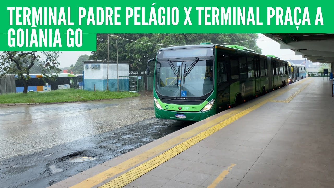 Viajar no ônibus 100% elétricosTerminal Padre Pelágio x Terminal Praça A  (Goiânia/Goiás)#437