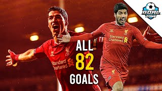 Luis Suarez - All 82 Goals for Liverpool