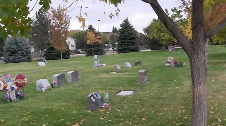Mindy's Grave and View of Cemetary - October 6, 2012