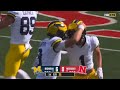 Michigan WR Roman Wilson UNREAL &quot;Helmet Catch&quot; TD vs Nebraska | 2023 College Football