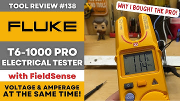 FLUKE T6-1000 PRO - Is FieldSense de moeite waard? #gereedschap #fluke #elektrisch #elektricien #...