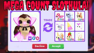 Trading MEGA Count Slothula! | Adopt Me Halloween 2026 Week 4 Update Roblox | Riivv3r