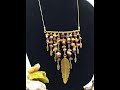 Statement Necklace Using Bargain Bead Box Oct 2021 Products!