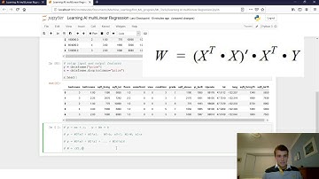 Learning AI: Multi-linear Regression