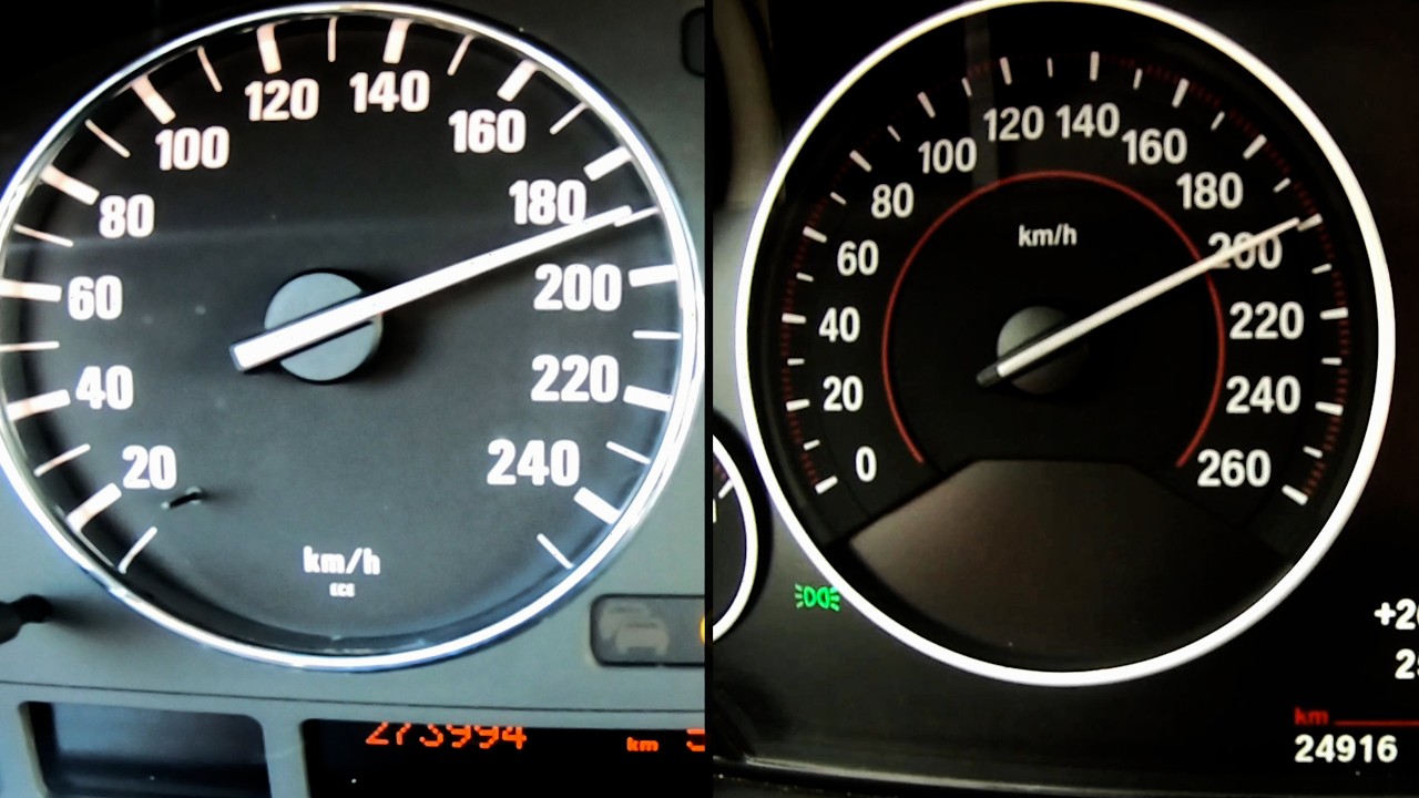 BMW 528i v BMW 320i ED Acceleration Comparison - YouTube