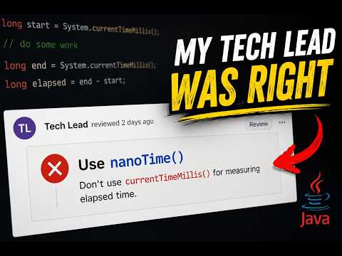 Why You Should NEVER Use System.currentTimeMillis() for Elapsed Time