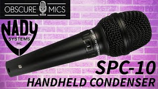 Super Hard To Find Handheld Condenser - The Nady SPC-10