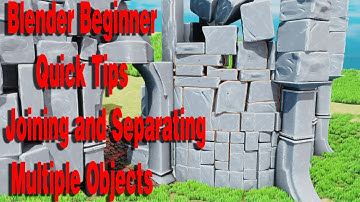 [Beginner] How to Join and Separate Objects in Blender
