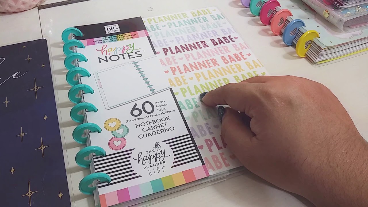 Crystal healing the happy planner notebook youtube