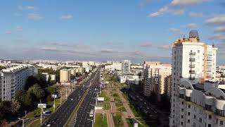 Станция метро Спортивная Минск. Minsk Mavic Air.