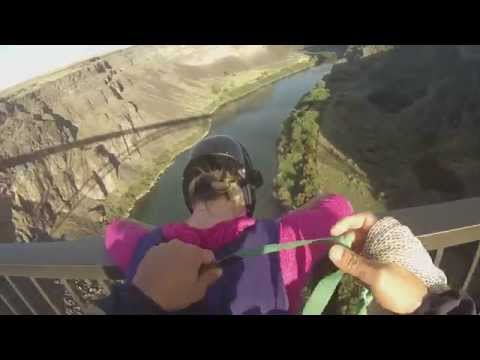 Sherry's First BASE jump