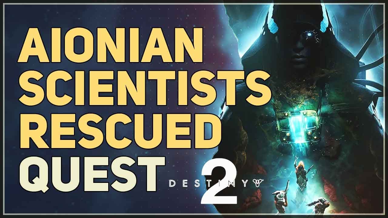 Aionian scientists rescued Destiny 2 - YouTube