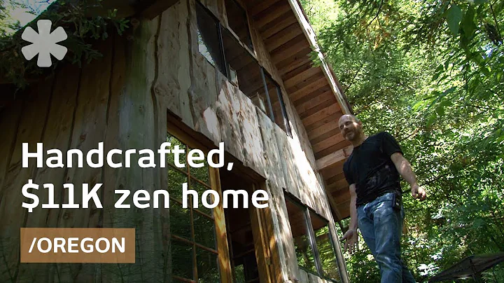 Zen forest house: 11K, handcrafted, small home in ...