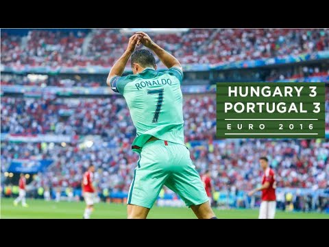 Portugal 3 - 3 Hungary | EURO 2016 | Group F Match | Match Highlights | 22 June 2016 | Classic Match