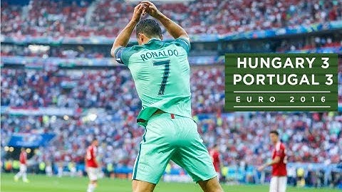 Portugal 3 - 3 Hungary | EURO 2016 | Group F Match | Match Highlights | 22 June 2016 | Classic Match
