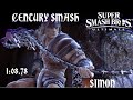 Super Smash Bros Ultimate: Century Smash Simon 1:08.78 (FWR)