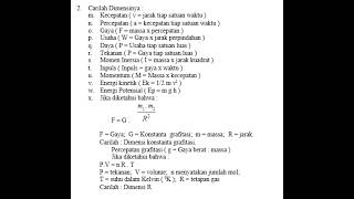 Grade 10 QUANTITIES and UNITS Practice Problems: Determining the DIMENSION of a quantity - High S...