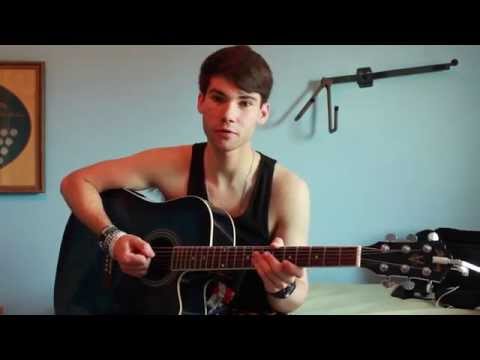 "Un jour de retard" (Acoustic) -Anberlin Guitar Tutorial