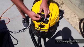 Pond vacuum for large, deep ponds 
