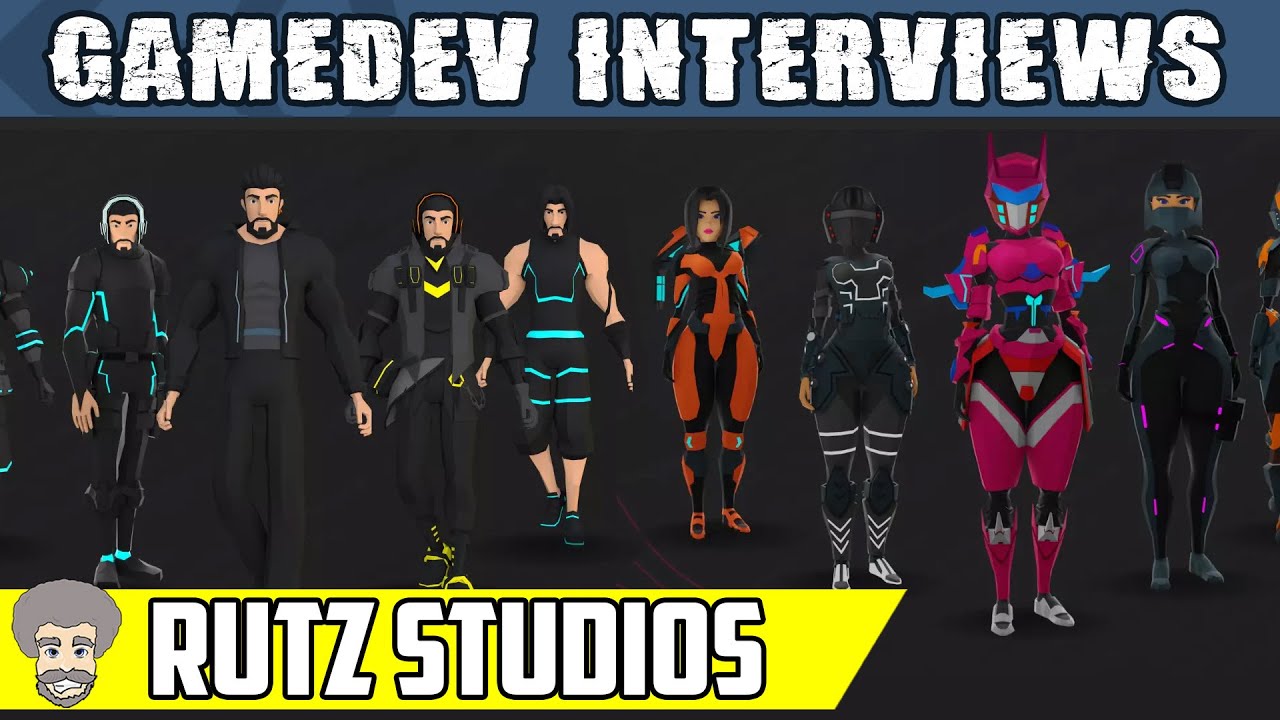 David Rutter Video Games Game Dev Interviews - Rutz Studios - YouTube