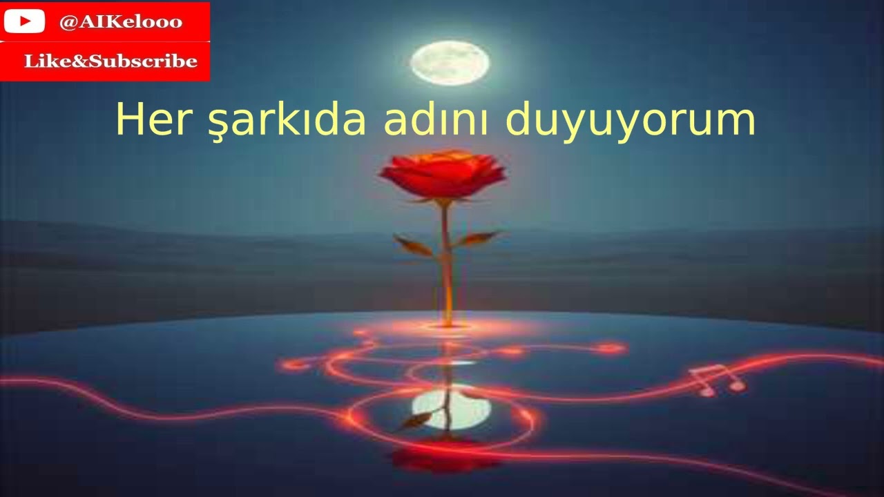 Her şarkıda adını duyuyorum