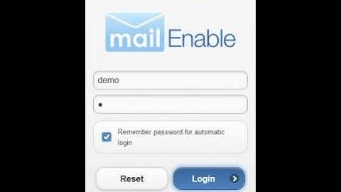 MailEnable Video: New Mobile Webmail