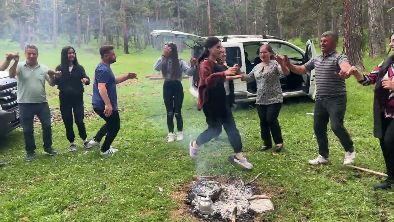 ORMANDA HALAY VE ERZURUM ÇAĞ KEBAP ERZURUM ŞENKAYA PİNDİK YAYLASI