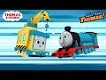 Thomas and Friends Go Go Thomas 🟢💛🔵🔵 Carly VS Gordon! Tap Tap Tap! 湯馬仕小火車