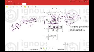 Geometric Distribution mean variance and solved problem by dr  hitesh kumar