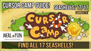 Cursor Camp Walkthrough: How to Find All 17/17 Seashells (Neal.fun)