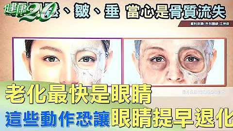 人體老化最快是眼睛 當心隱形傷害讓眼睛提早退化 健康2.0 - 天天要聞