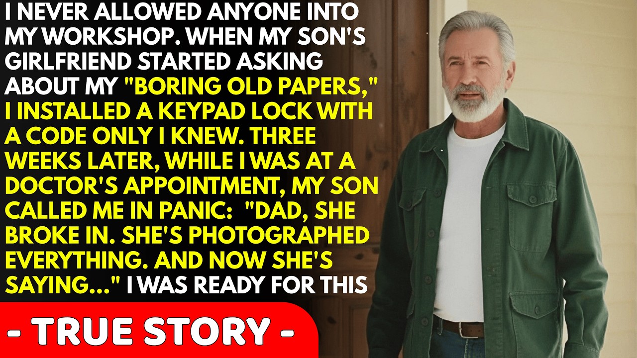 I Never Allowed Anyone Into My Workshop. When My Son's Girlfriend Started Asking Questions...