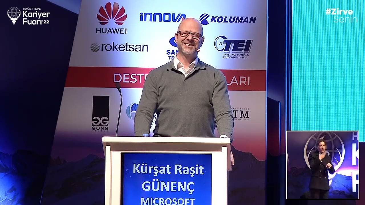 HACETTEPE KARİYER FUARI | MICROSOFT KÜRŞAT GÜNENÇ OTURUMU