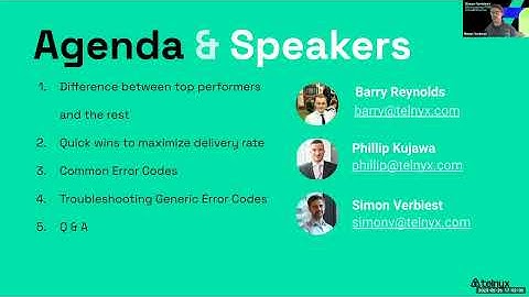 Messaging Tech Talks: Deliverability