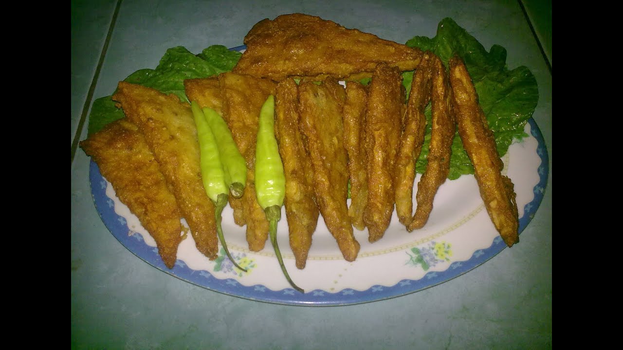 Cara membuat camilan tempe mendoan Jogja