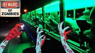 ZOMBIE Paintball | In a MONSTER TRUCK!