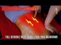 Lower Back Pain That Traveled Up the Spine — Real Relief (Voice Guided)