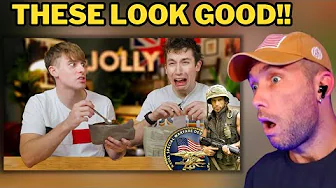 South African Reacts To Brits try US Navy Seal rations