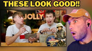 South African Reacts To Brits try US Navy Seal rations