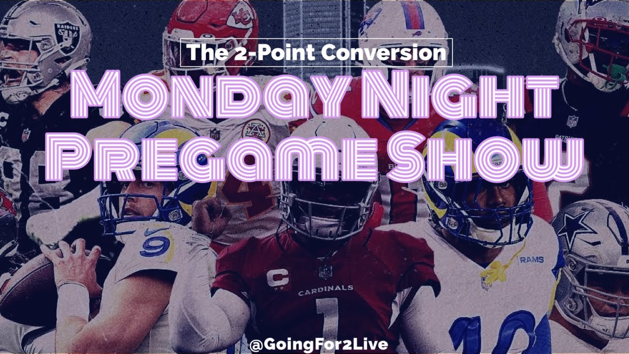 2Point Conversion MNF PreGame Show (Fantasy Football) Week 14 YouTube