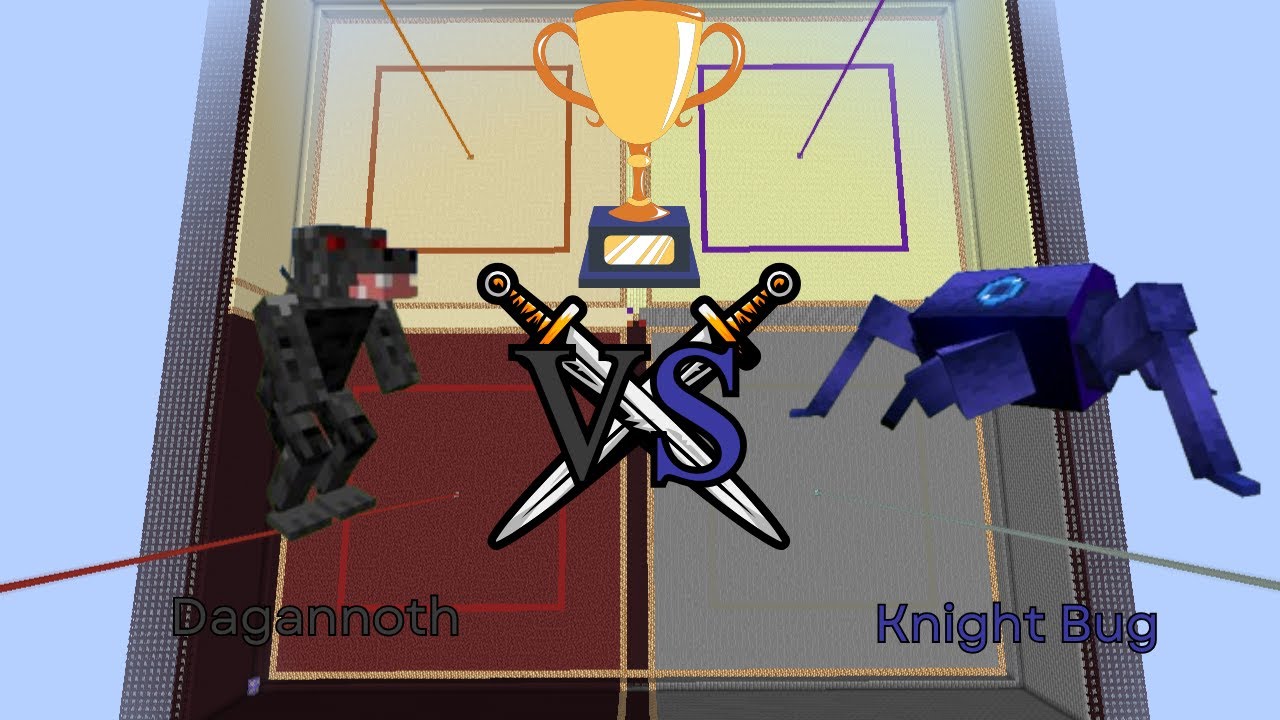 Dagannoth vs Knight Bug | Minecraft 1.6.4 - YouTube