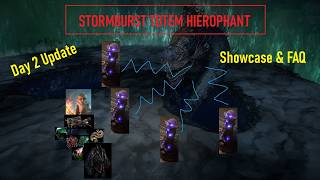 Stormburst Totem Hierophant FAQ & Showcases - Day 2 Recap | 3.29 COTA
