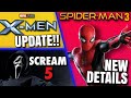 Spider-Man 3 Update, Scream 5 Image, Marvel's X-Men & MORE!!