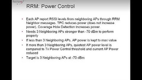 RRM, Radio Resource Management, Part IV, TPC (Transmit Power Control)