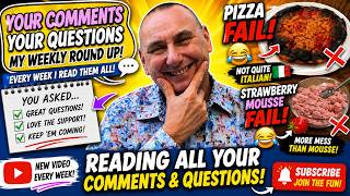 😂 YOU LOT ROASTED ME! Reading Your Comments, Pizza Disasters & Strawberry Mousse Mayhem! 🤣