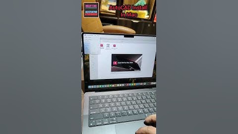 AutoCAD for Mac 2024 | AutoCAD installation in macbook