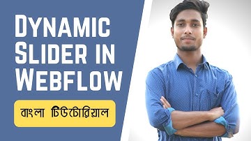 How to create a dynamic slider in webflow with slick slider js | webflow bangla tutorial