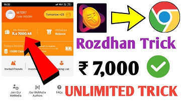 Rozdhan App Unlimited Trick 2020 || Rozdhan App Refer Otp bypass Online Script 2020