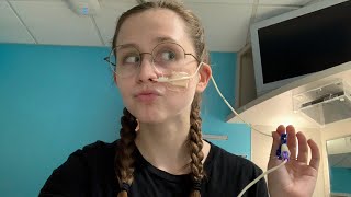 getting a feeding tube || hospital vlog 🏥